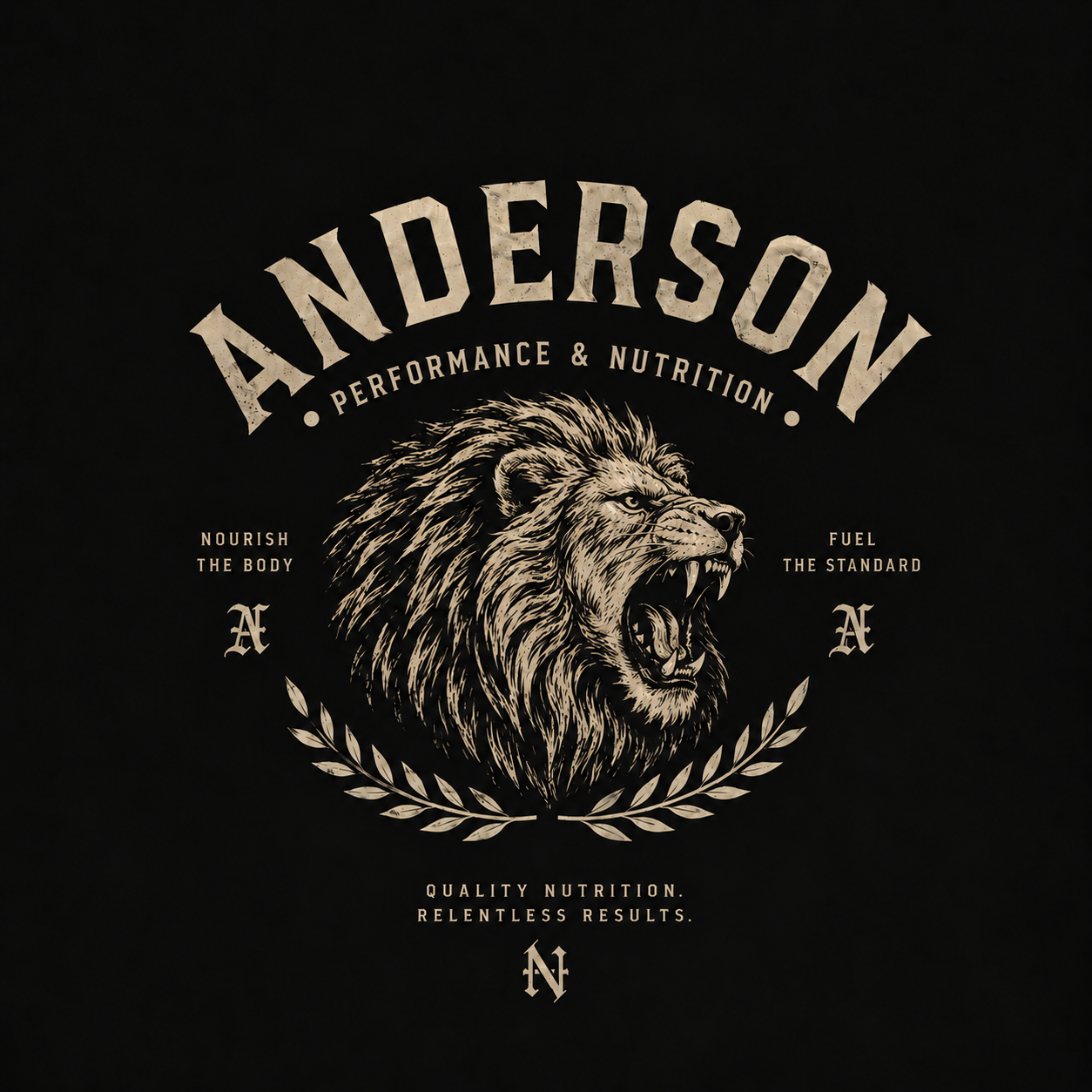 Anderson Performance & Nutrition lion logo